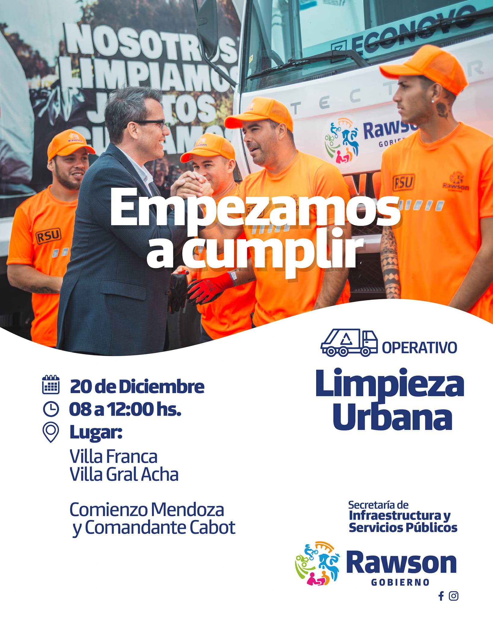 Conocé donde se realizará el Operativo de Limpieza Urbana este ...